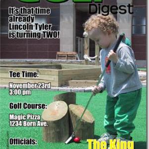 Putt Putt Golf Birthday Invitations (download Jpg..