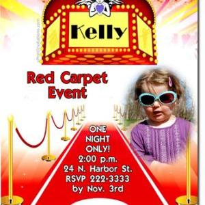 Red Carpet Hollywood Movie Party Birthday..