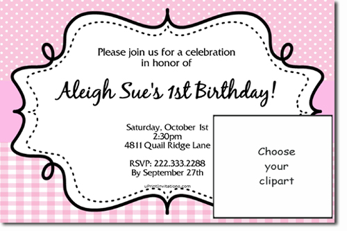 Birthday Invitations (download Jpg Immediately) Click For Additional Designs