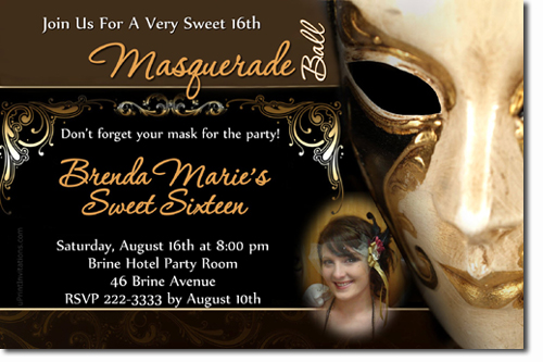 Masquerade Mardi Gras Party Birthday Invitations (download Jpg Immediately) Click For Additional Designs